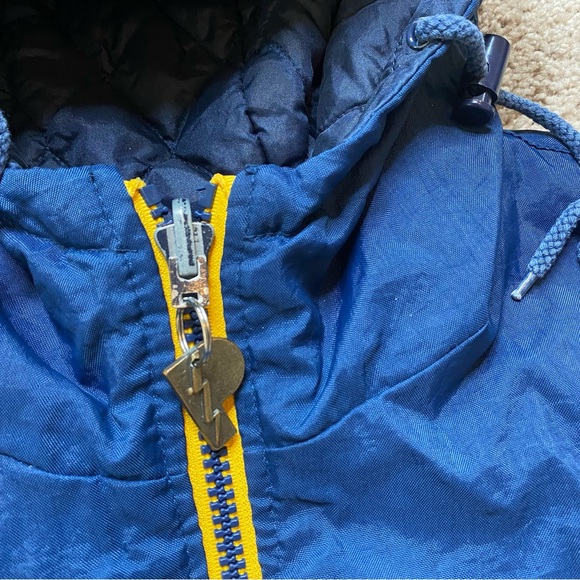 Vintage University Michigan Wolverines REVERSIBLE Full Zip Jacket - Picture 6 of 16